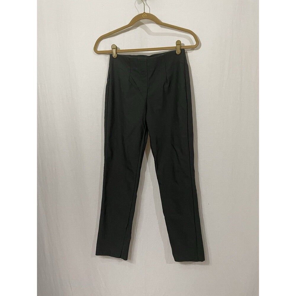 Tribal Ankle Pants Womens Size 6 Gray Stretch Fit Pull On Straight Leg Rayon